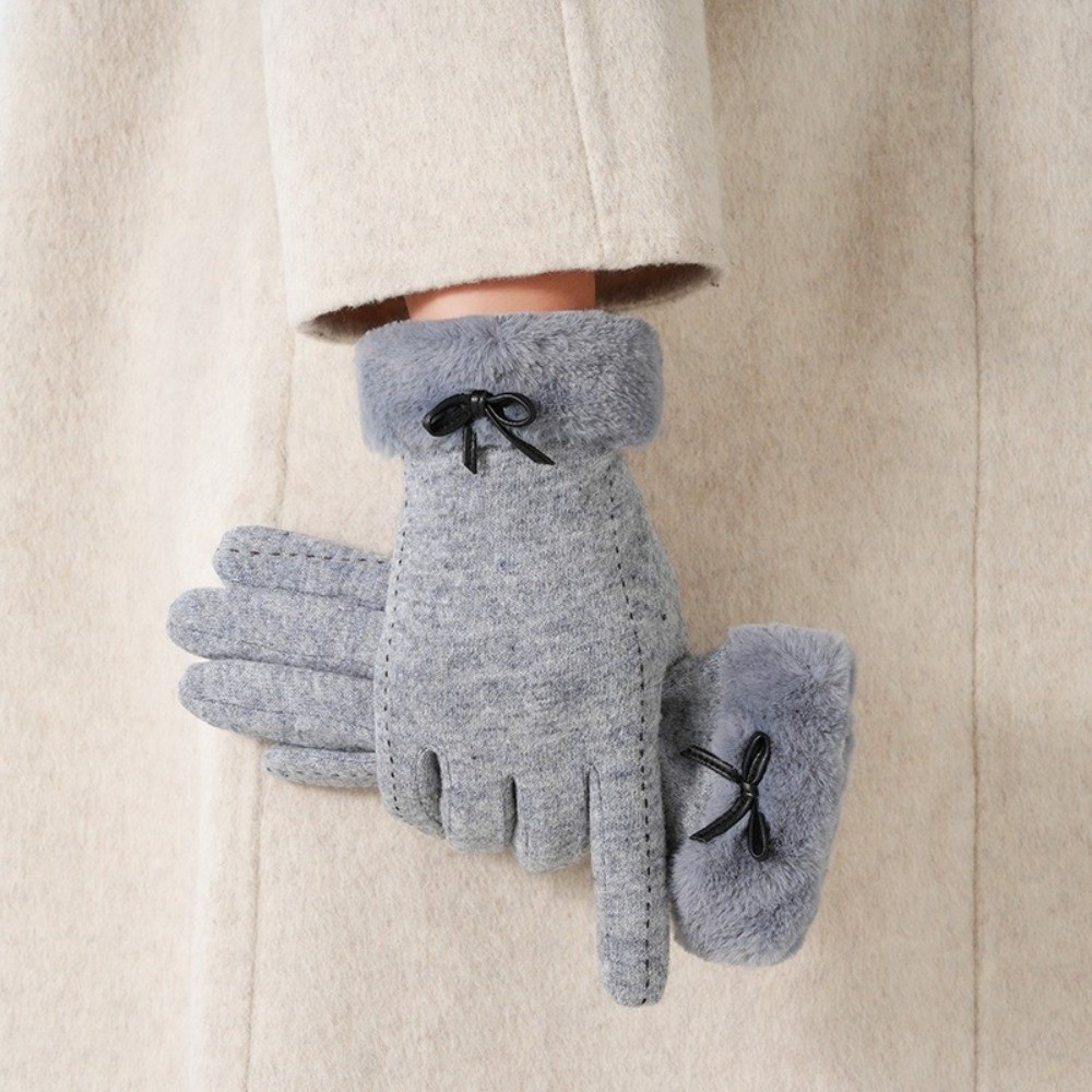 Wool Glove Lined - قفازات مبطنة بطبقة من الصوف الصناعي،