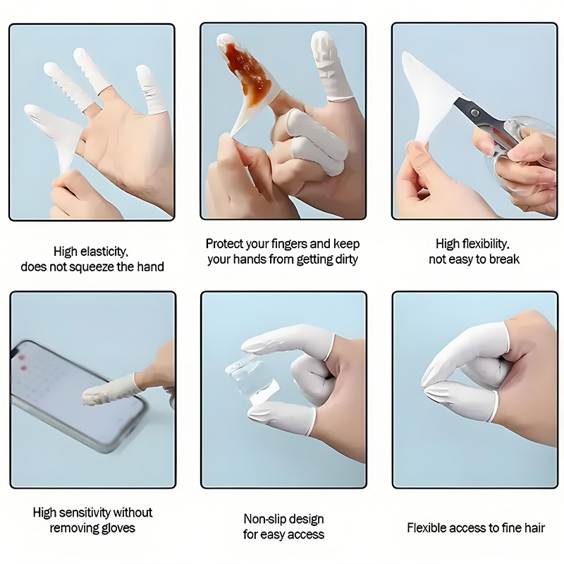 200 قطعة متعددة الألوان المتاح - مراجعة Latex Disposable Glove وسعره