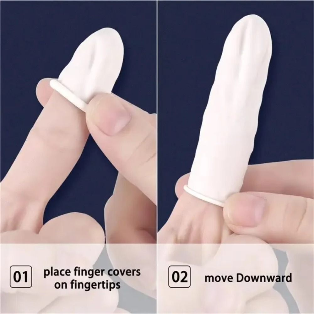20 قطعة/100 قطعة من أغطية الأص - مراجعة Latex Disposable Glove وسعره