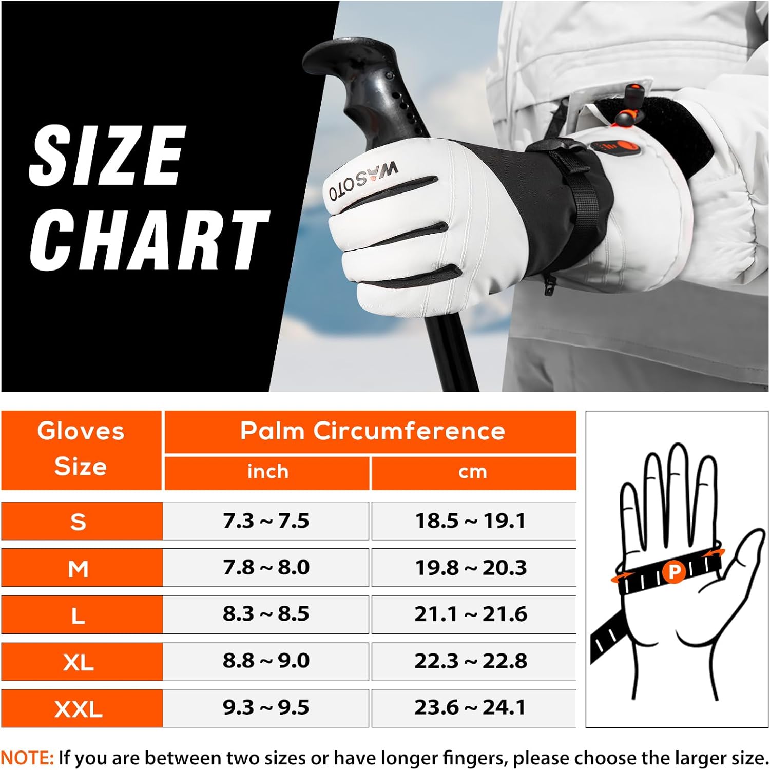 قفازات تزلج احترافية قابلة لإع - مراجعة Ski Glove Waterproof وسعره